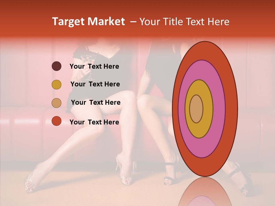 Bar Friends Smile PowerPoint Template