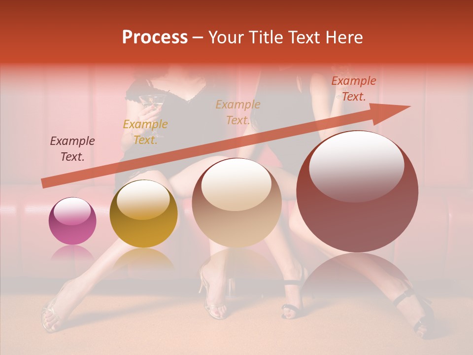 Bar Friends Smile PowerPoint Template