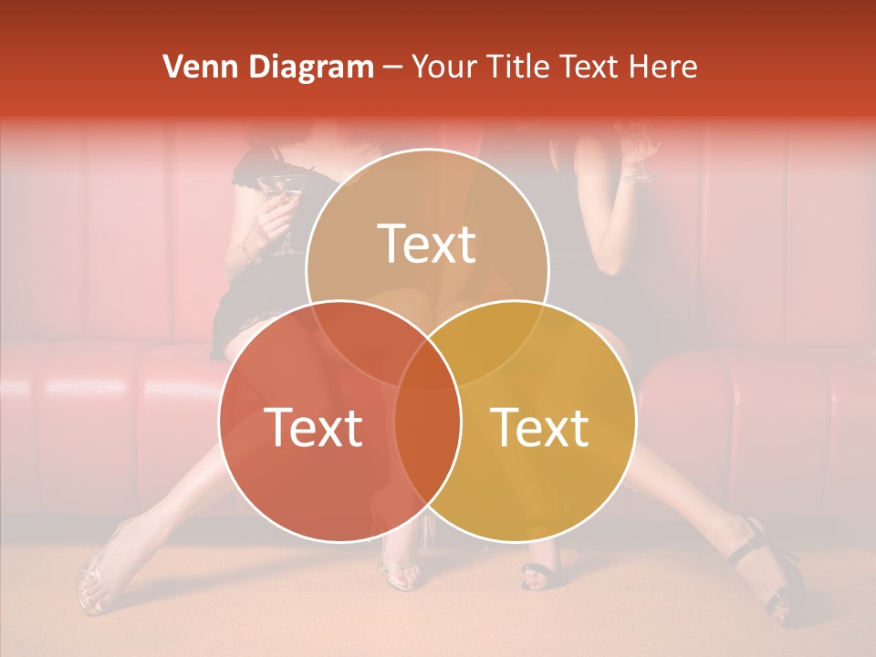 Bar Friends Smile PowerPoint Template