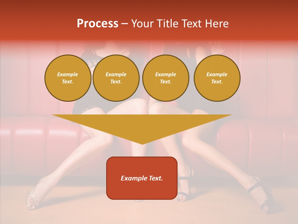 Bar Friends Smile PowerPoint Template