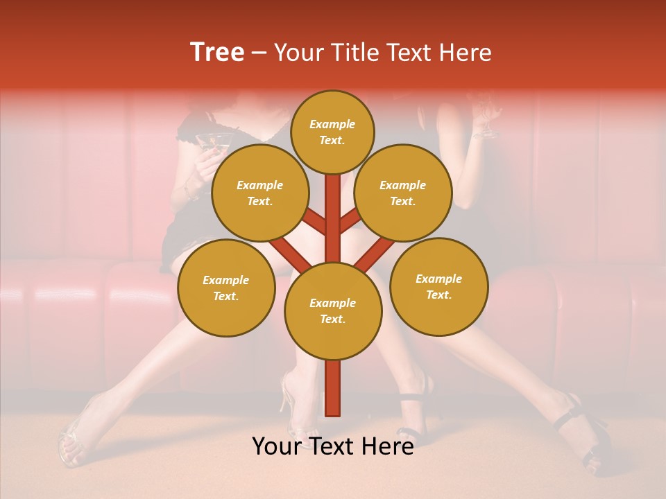 Bar Friends Smile PowerPoint Template