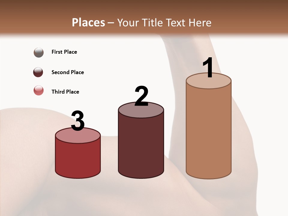 Young Hand Powerful PowerPoint Template