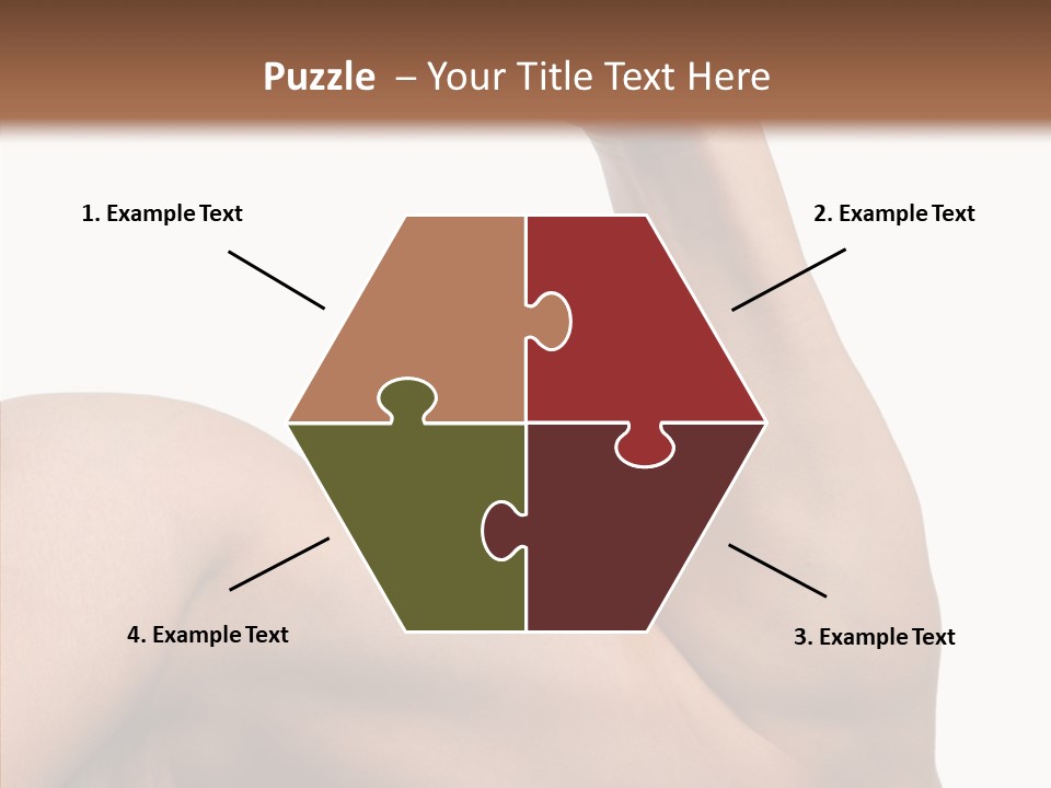 Young Hand Powerful PowerPoint Template