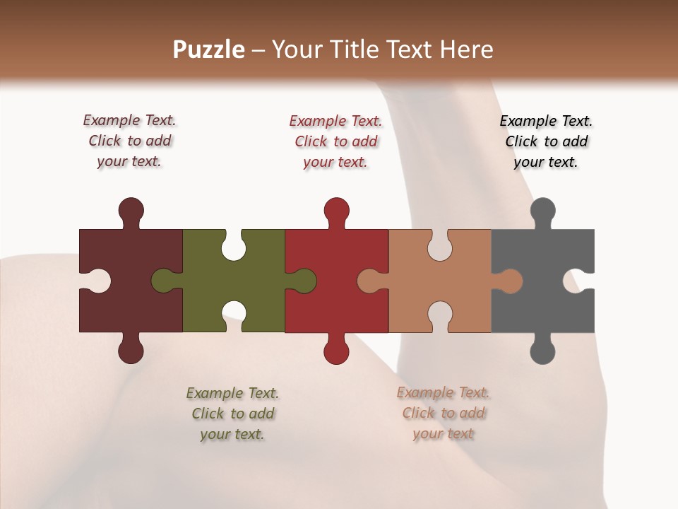 Young Hand Powerful PowerPoint Template