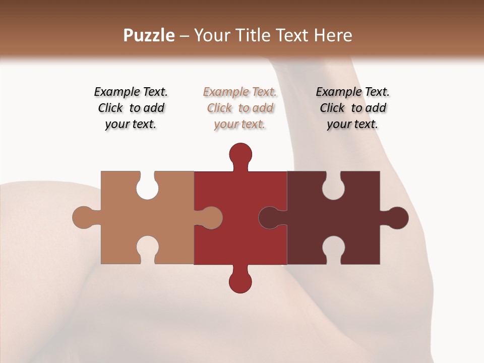 Young Hand Powerful PowerPoint Template