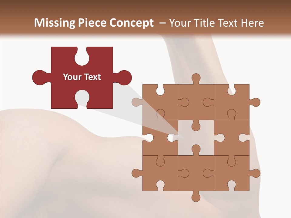 Young Hand Powerful PowerPoint Template