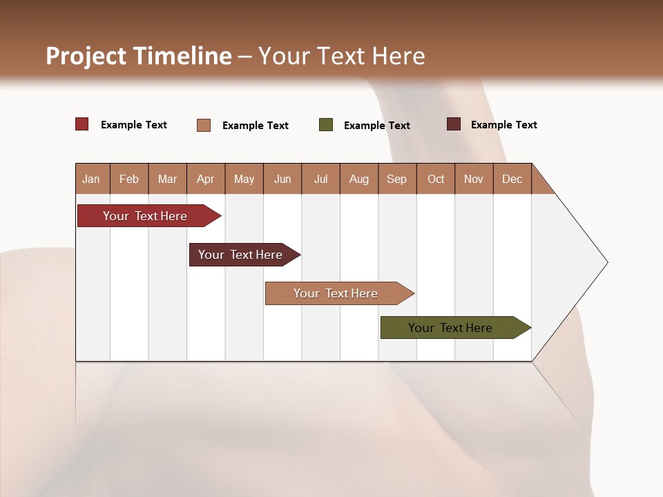 Young Hand Powerful PowerPoint Template