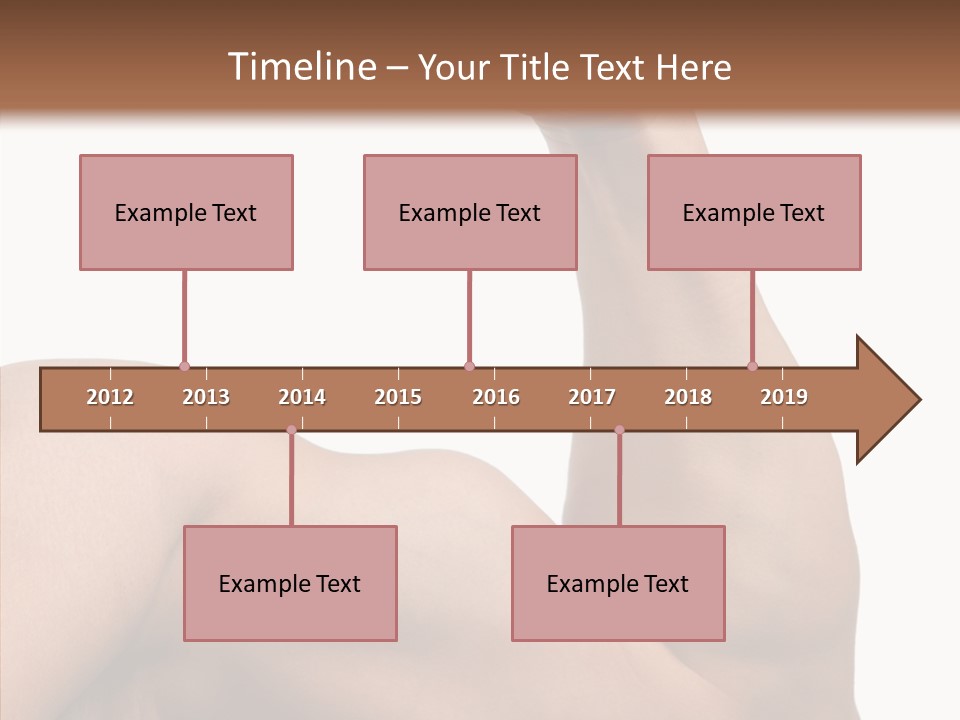 Young Hand Powerful PowerPoint Template