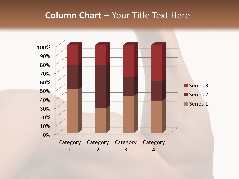 Young Hand Powerful PowerPoint Template