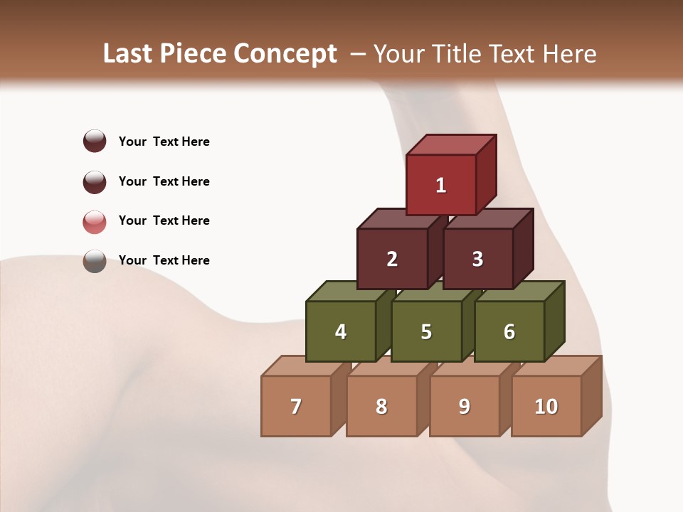 Young Hand Powerful PowerPoint Template