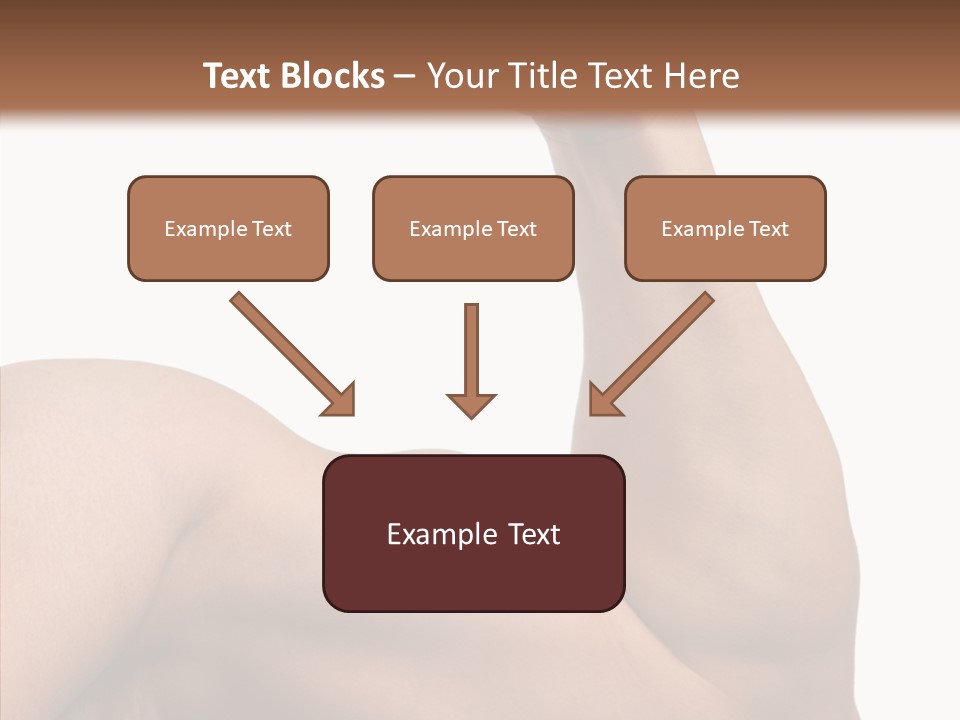 Young Hand Powerful PowerPoint Template