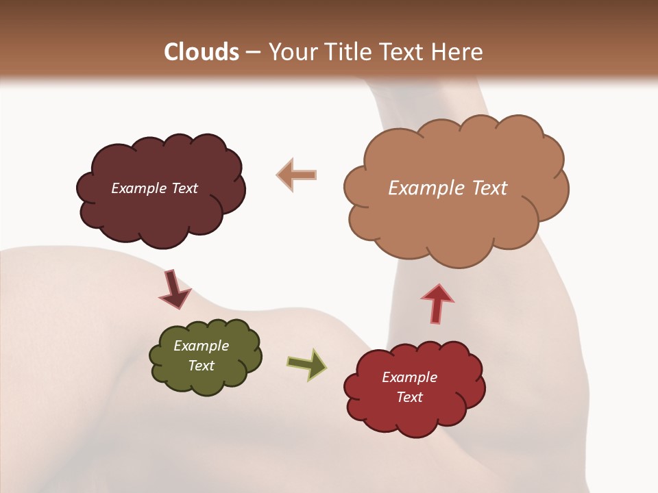Young Hand Powerful PowerPoint Template