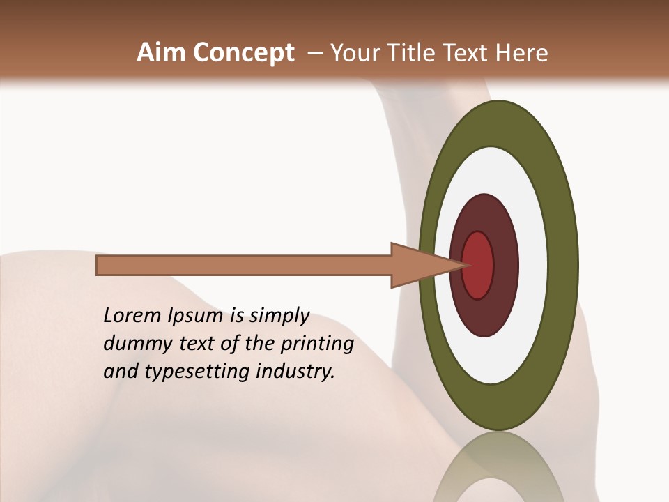 Young Hand Powerful PowerPoint Template