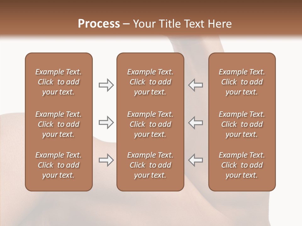 Young Hand Powerful PowerPoint Template