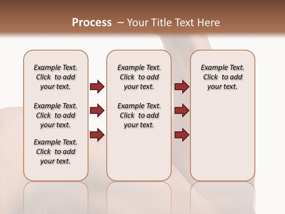Young Hand Powerful PowerPoint Template