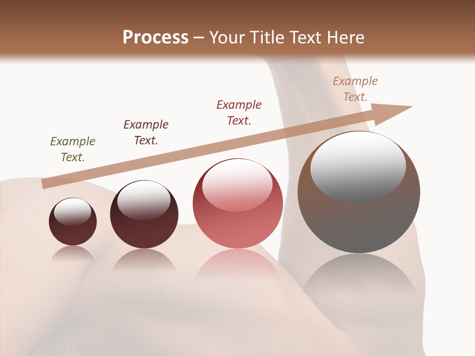 Young Hand Powerful PowerPoint Template