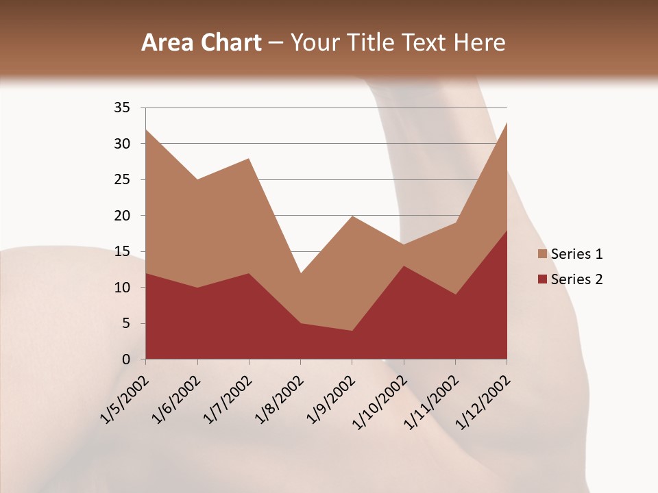 Young Hand Powerful PowerPoint Template