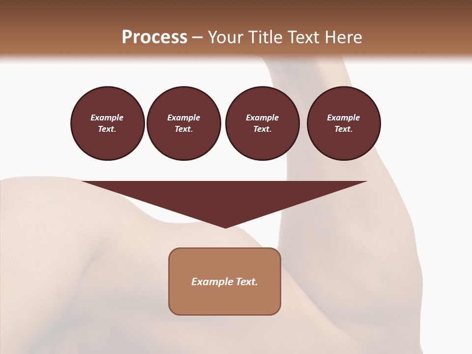 Young Hand Powerful PowerPoint Template