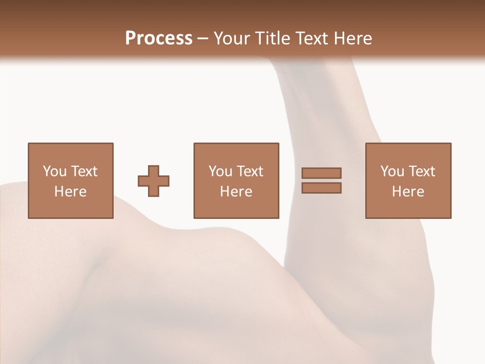 Young Hand Powerful PowerPoint Template