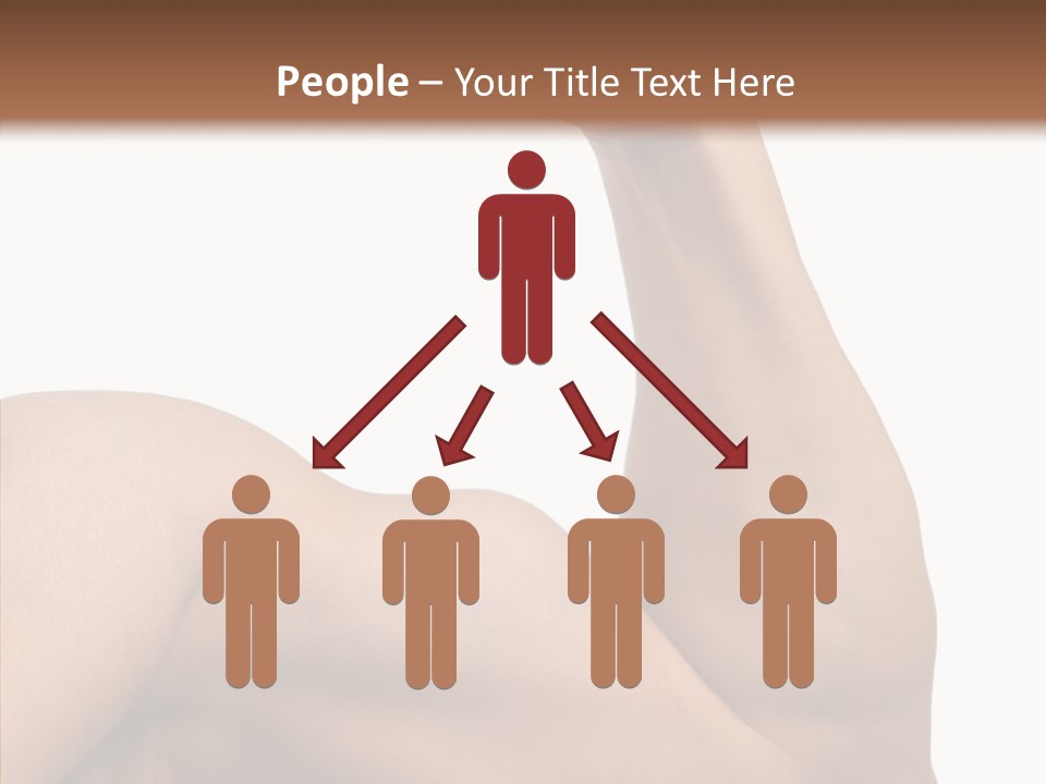 Young Hand Powerful PowerPoint Template