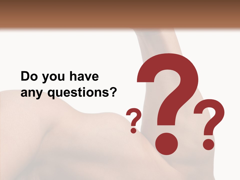 Young Hand Powerful PowerPoint Template