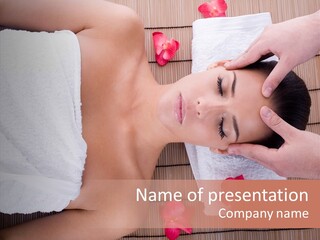 Sensuality Medicine Health PowerPoint Template