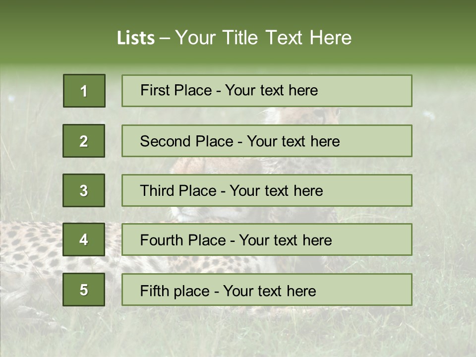 Writing Chair Human PowerPoint Template