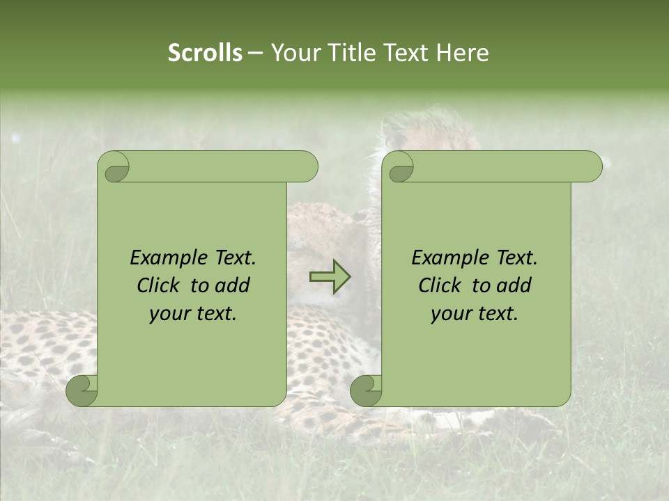 Writing Chair Human PowerPoint Template