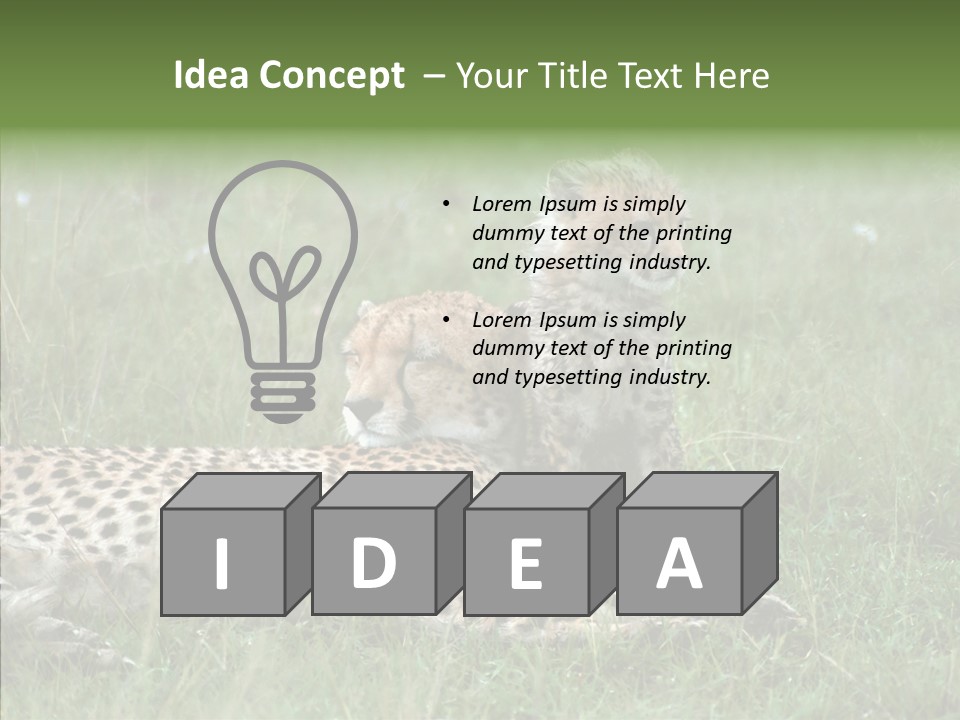 Writing Chair Human PowerPoint Template