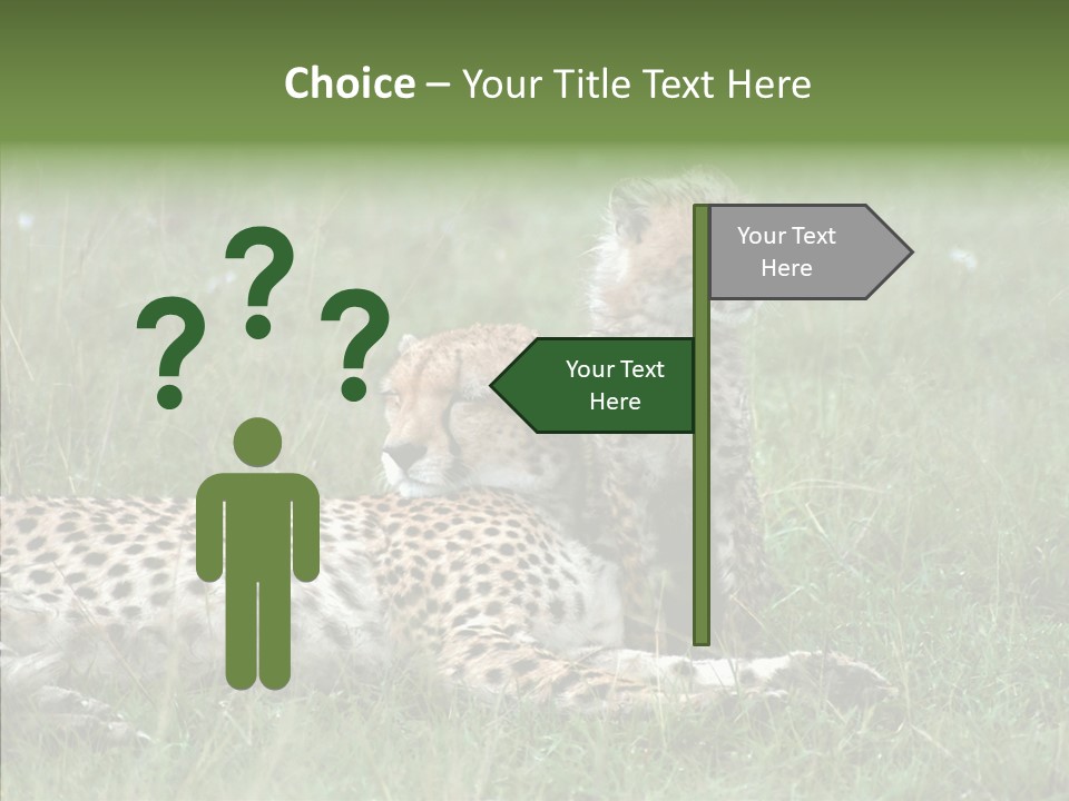 Writing Chair Human PowerPoint Template