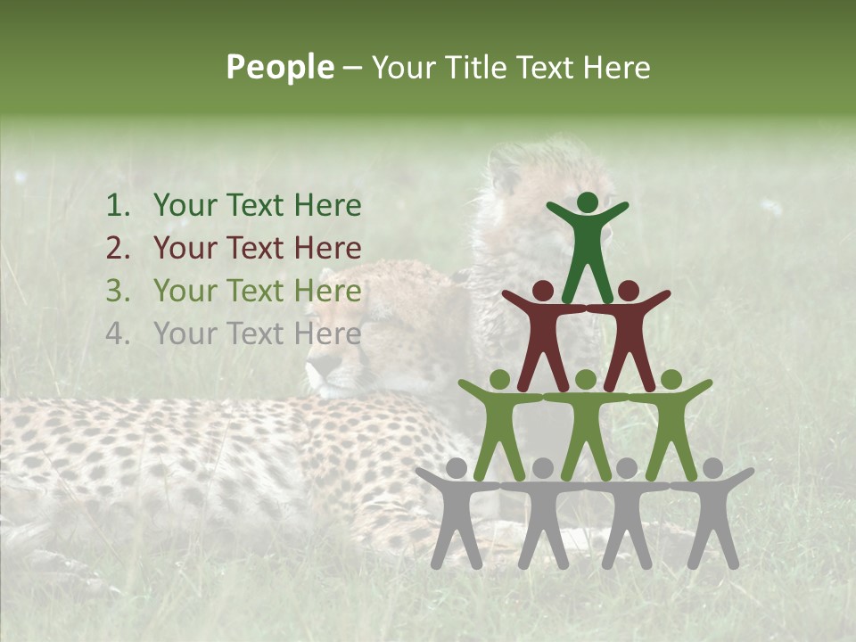 Writing Chair Human PowerPoint Template