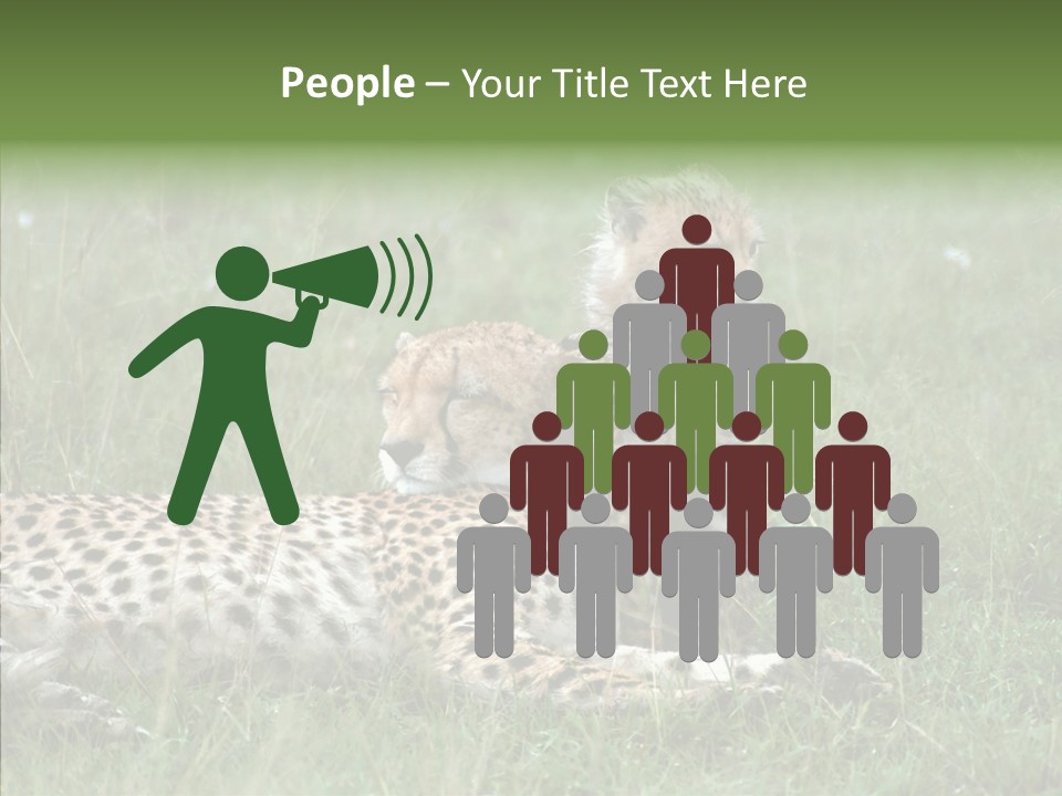 Writing Chair Human PowerPoint Template