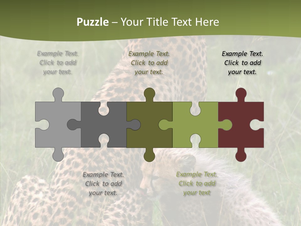 Figure Management Teamwork PowerPoint Template