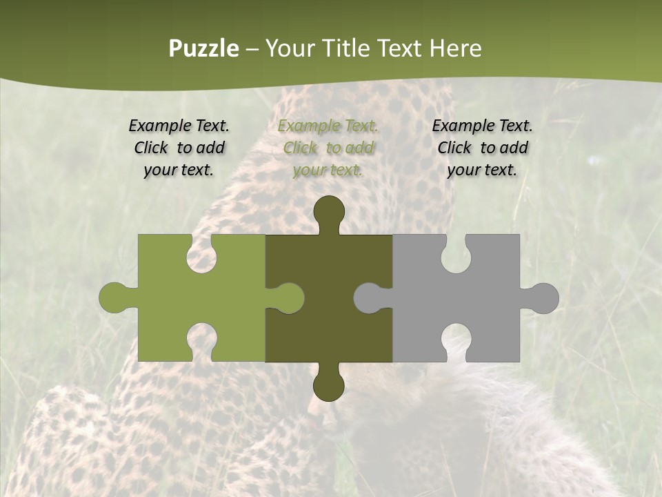 Figure Management Teamwork PowerPoint Template