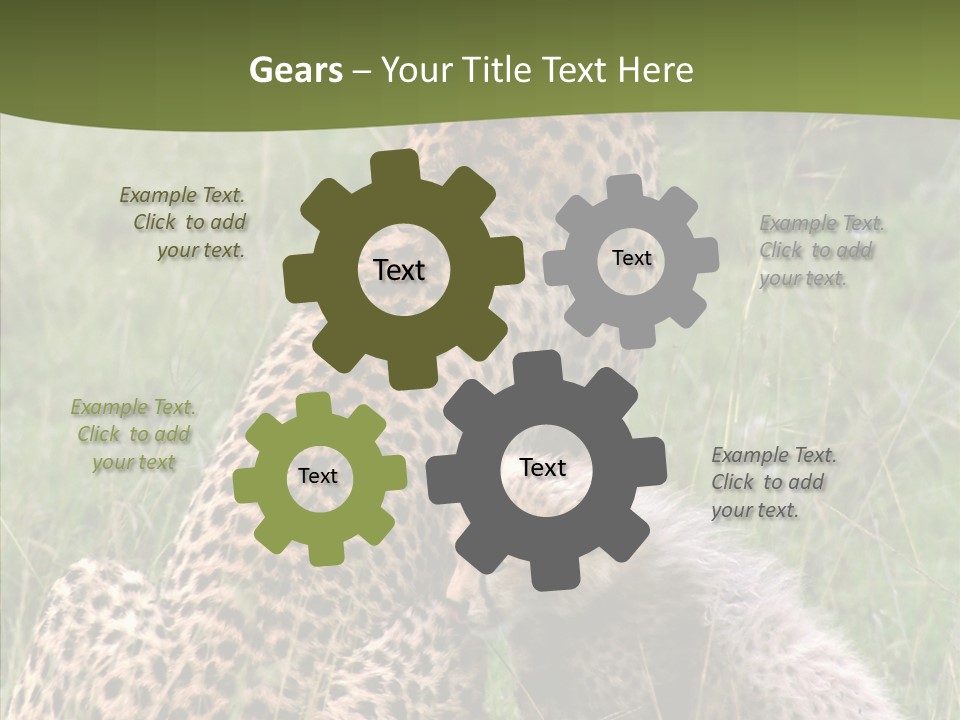 Figure Management Teamwork PowerPoint Template