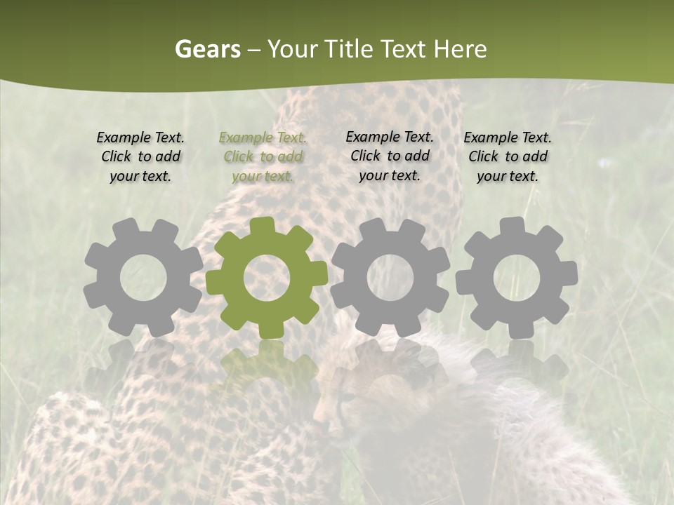 Figure Management Teamwork PowerPoint Template