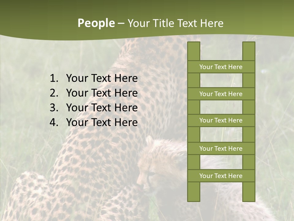 Figure Management Teamwork PowerPoint Template