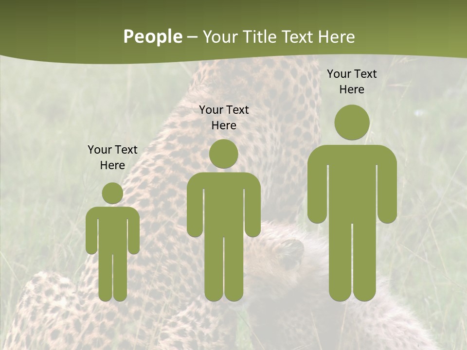 Figure Management Teamwork PowerPoint Template