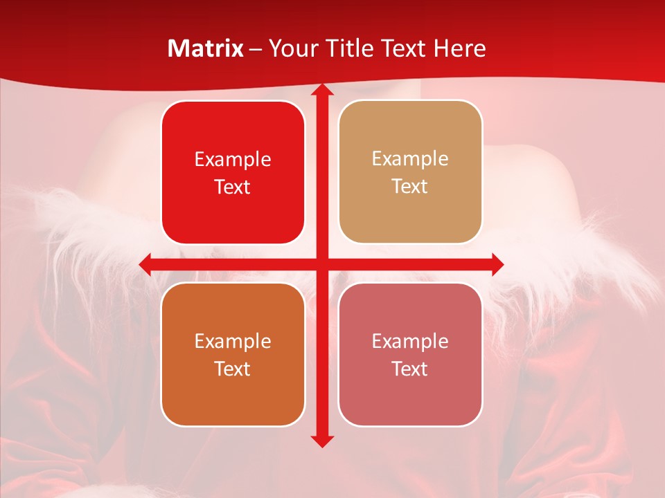 Snow Joyful Coat PowerPoint Template