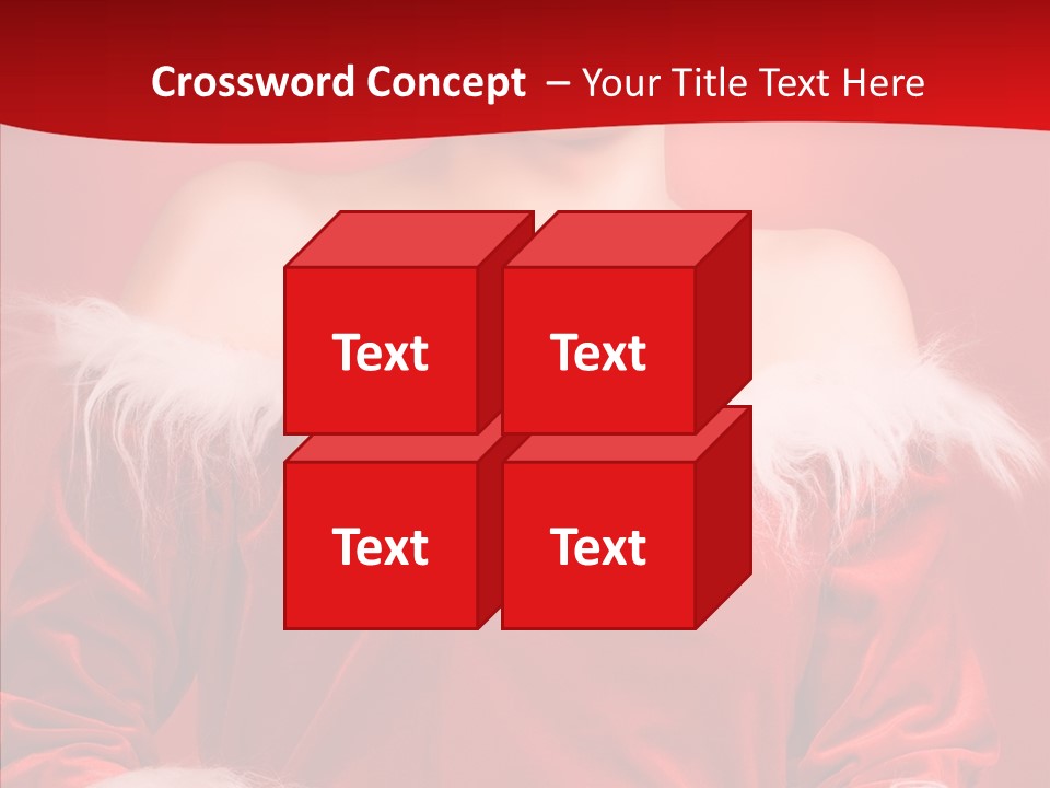 Snow Joyful Coat PowerPoint Template