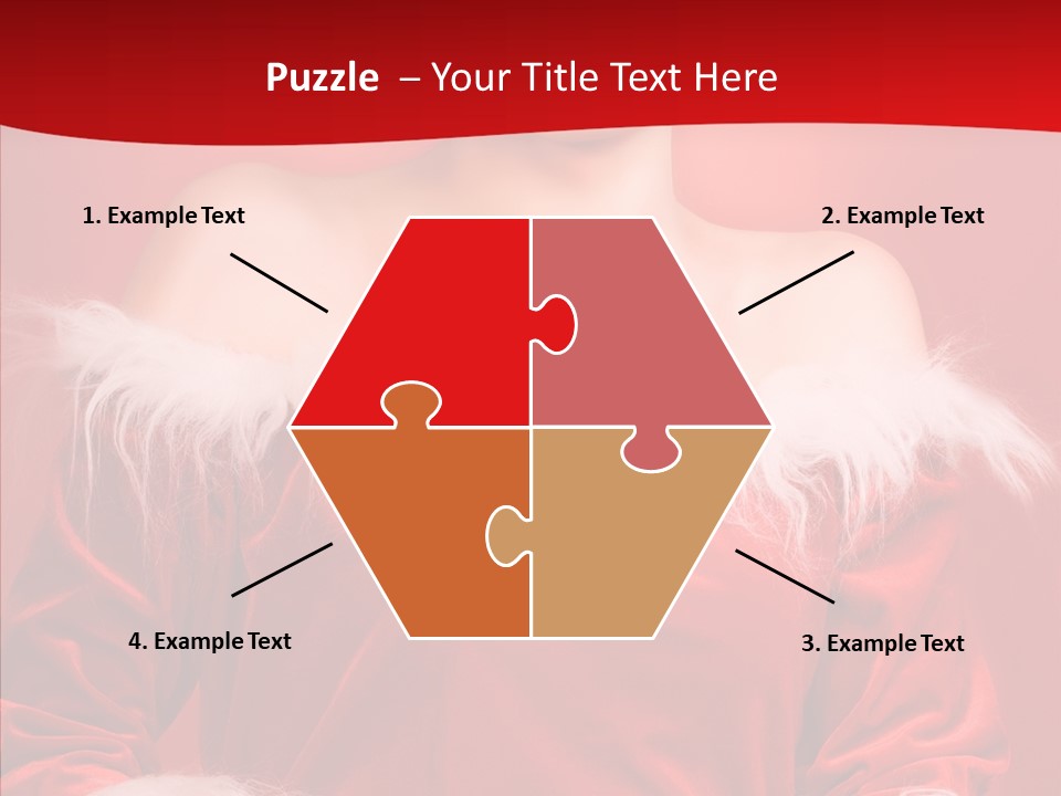 Snow Joyful Coat PowerPoint Template