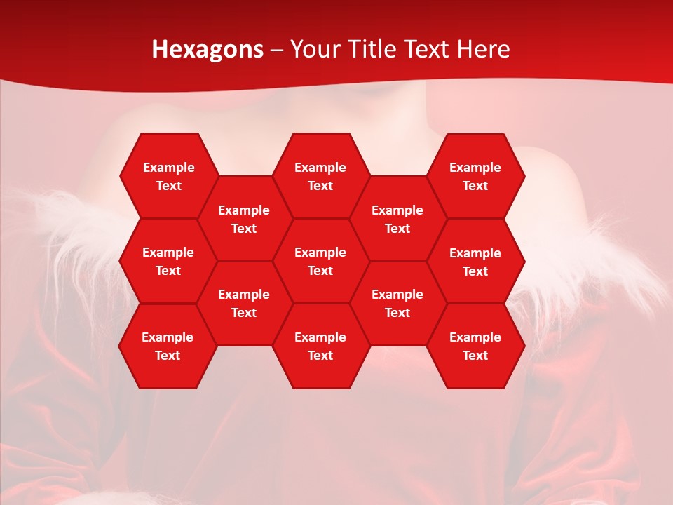 Snow Joyful Coat PowerPoint Template