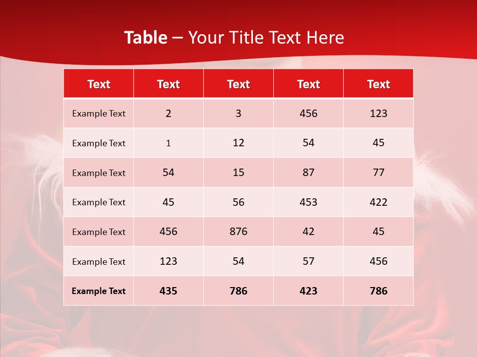 Snow Joyful Coat PowerPoint Template