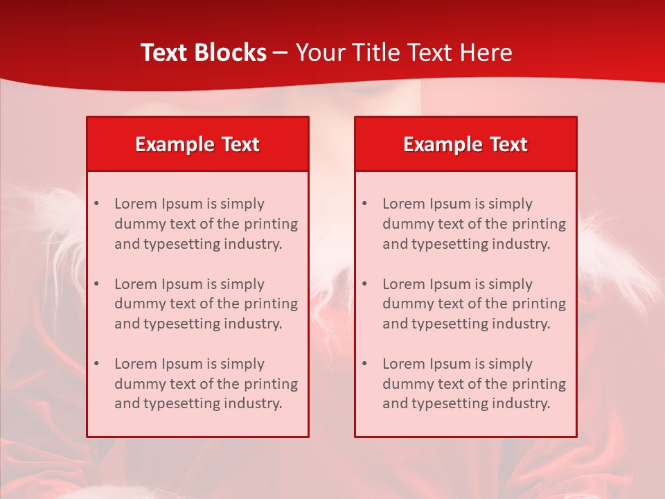Snow Joyful Coat PowerPoint Template
