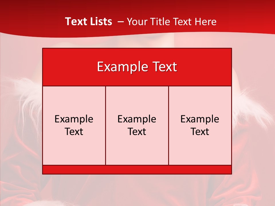 Snow Joyful Coat PowerPoint Template