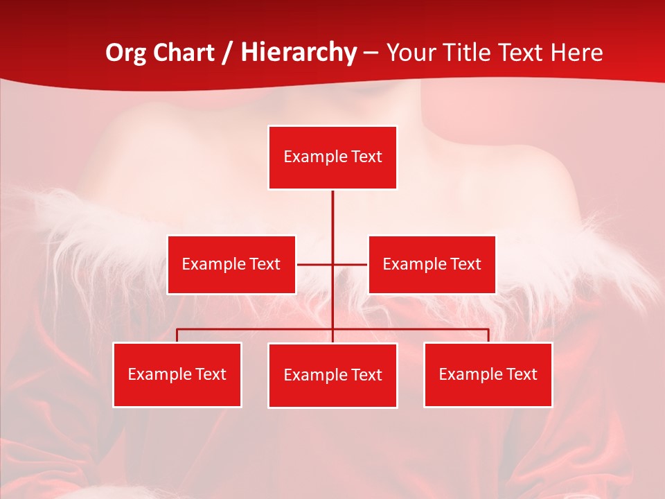 Snow Joyful Coat PowerPoint Template