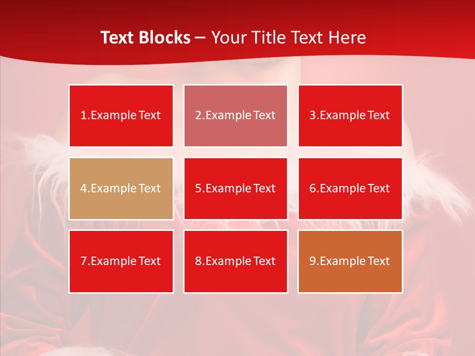 Snow Joyful Coat PowerPoint Template