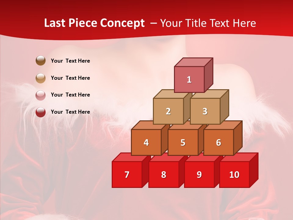 Snow Joyful Coat PowerPoint Template