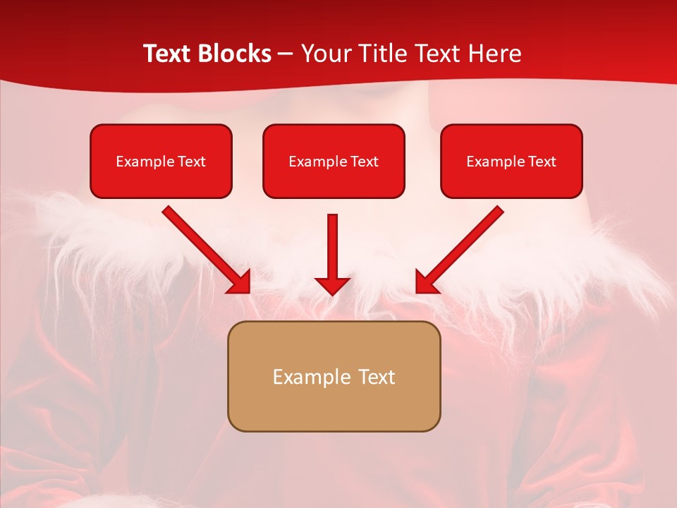 Snow Joyful Coat PowerPoint Template
