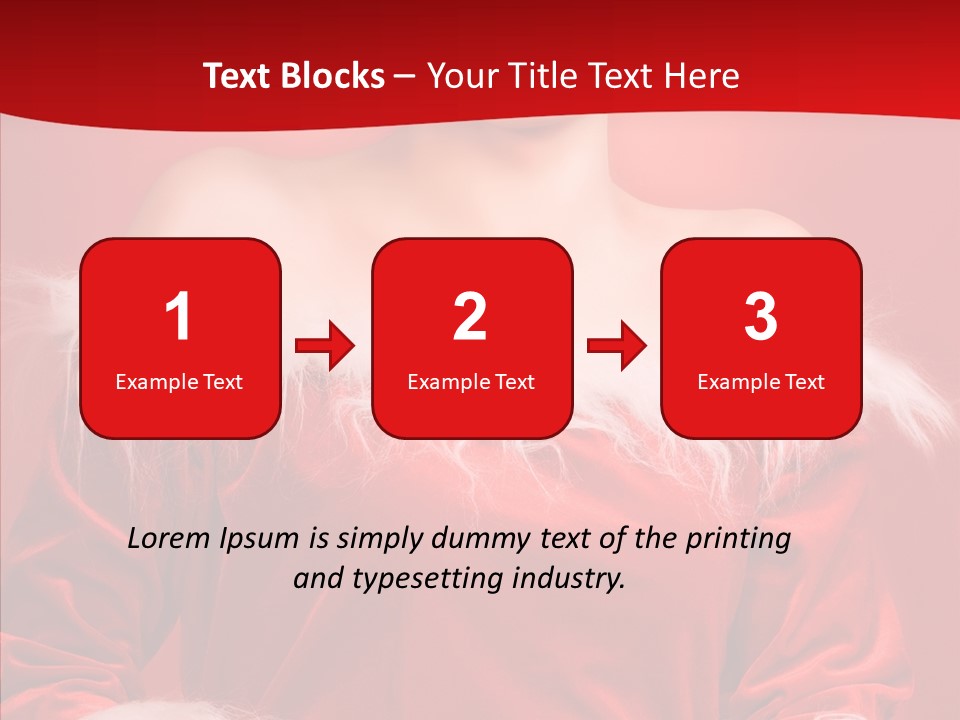 Snow Joyful Coat PowerPoint Template